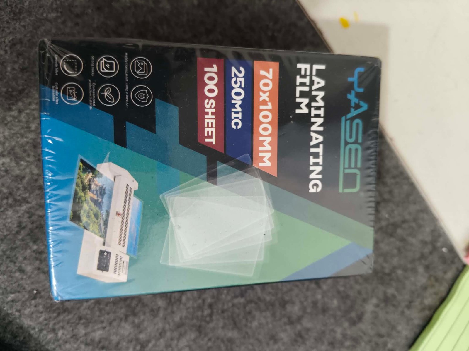Laminating Film 70x100mm; 250mic; 100's