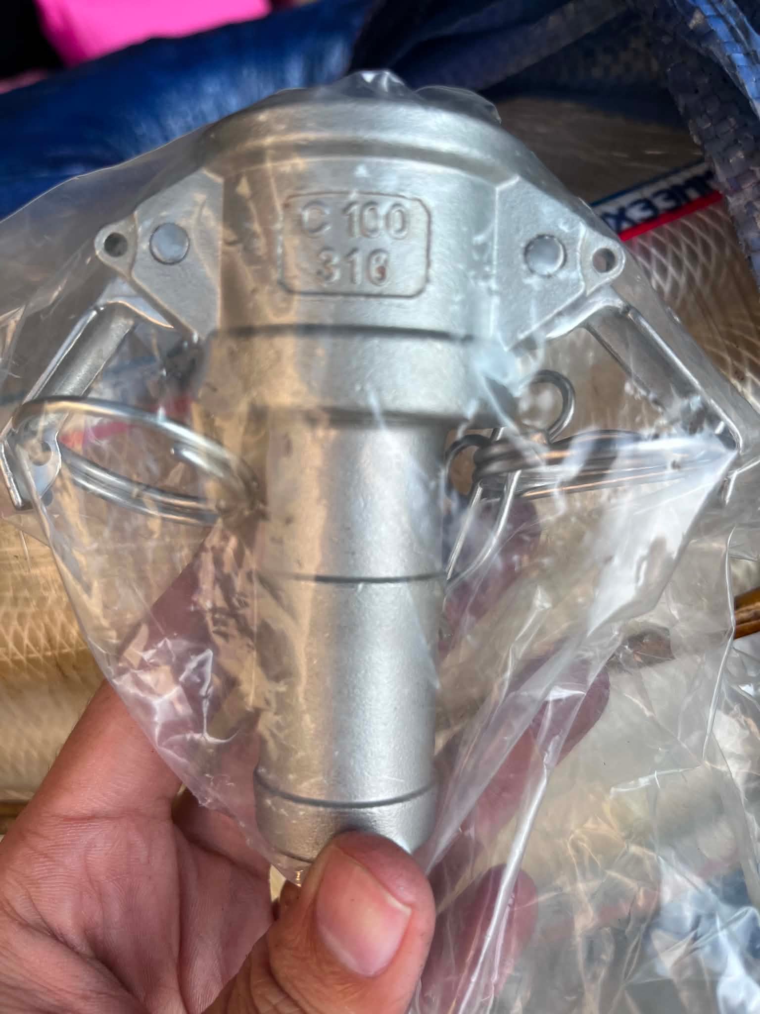 Type D camlock 1" SS316