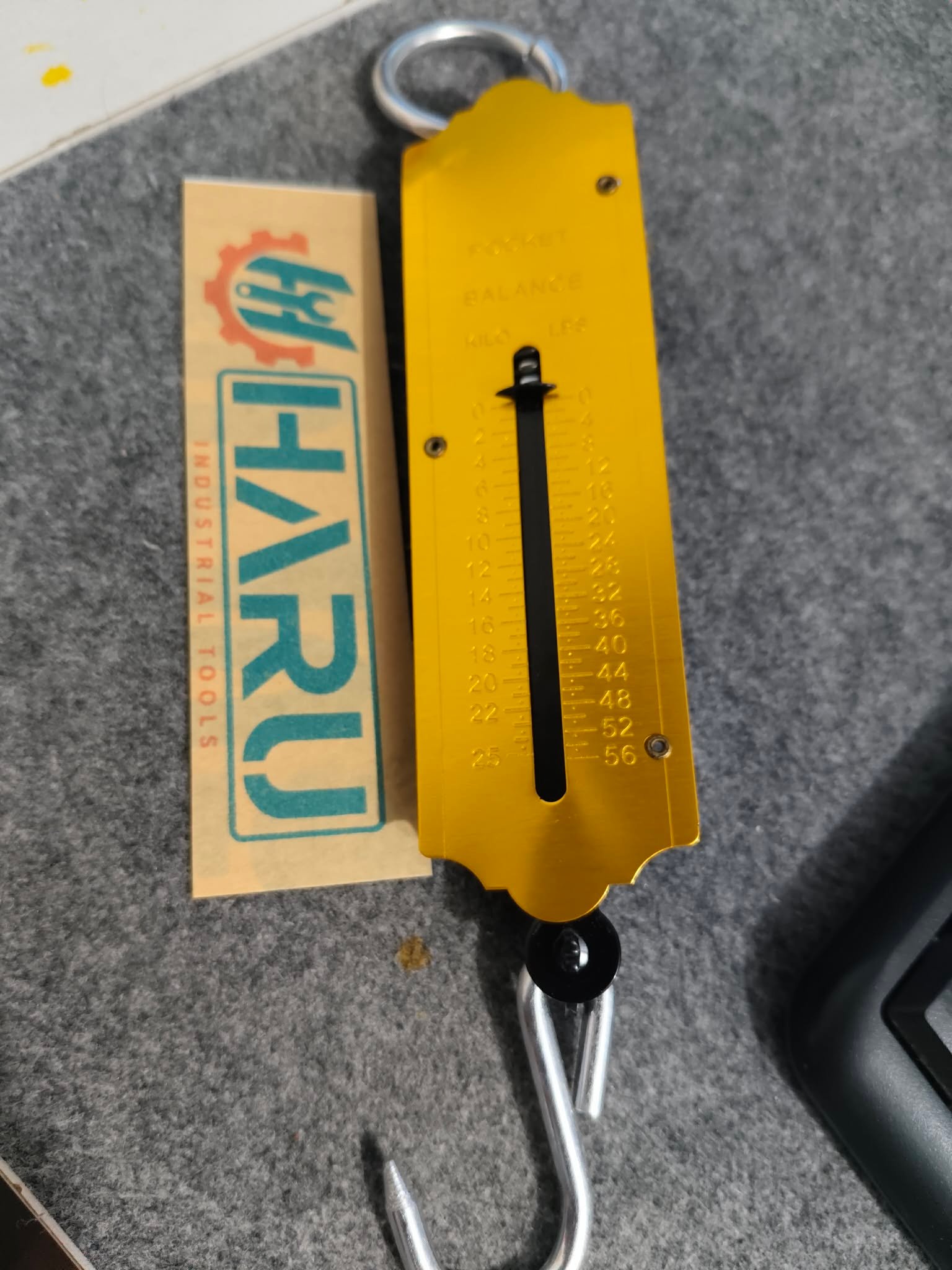 Spring Balance Metal Scale (25kg capacity)