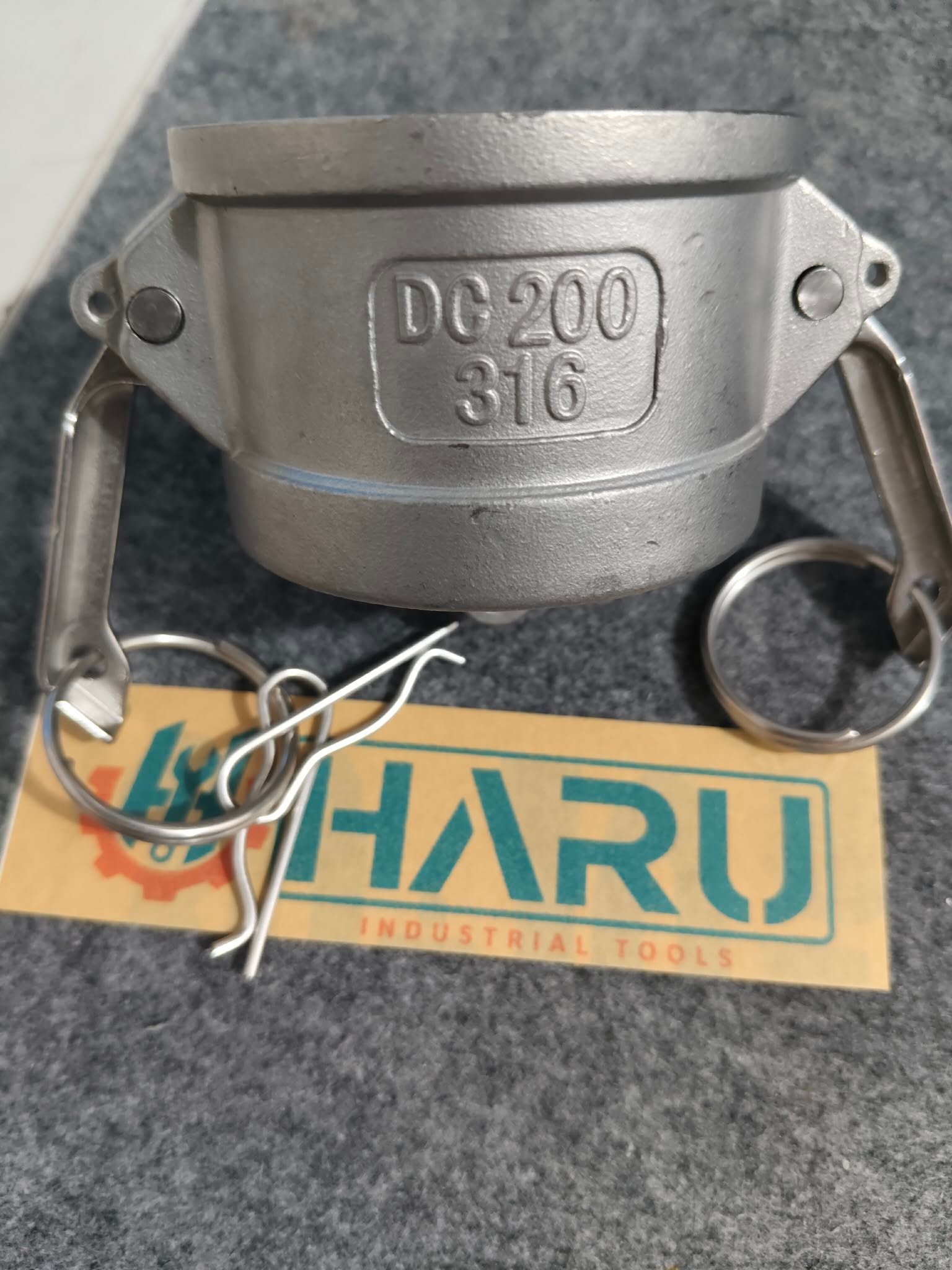 Camlock Fittings Type DC Stainless Steel 316 2"