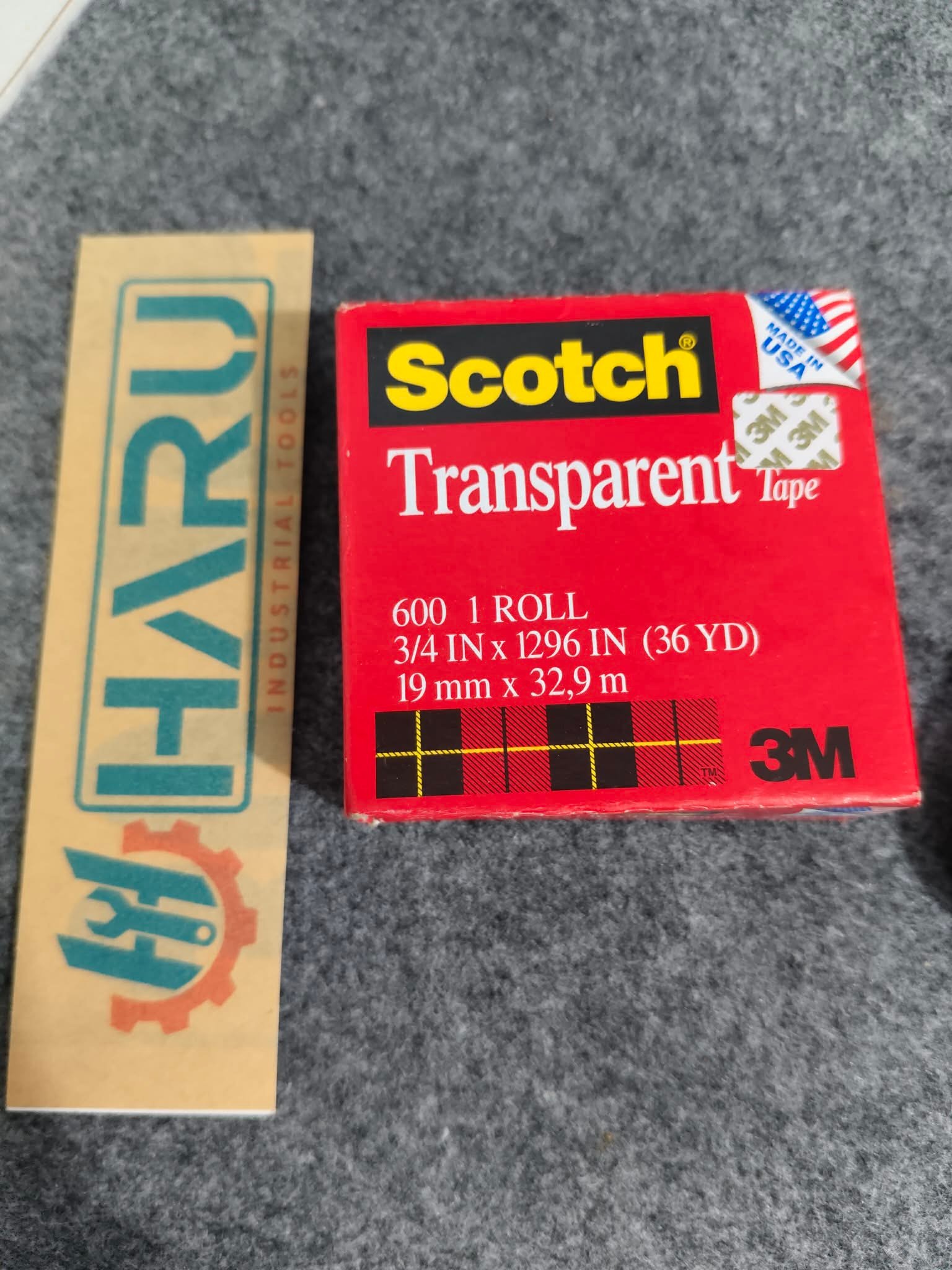 3M Scotch Tranparent Film Tape 600