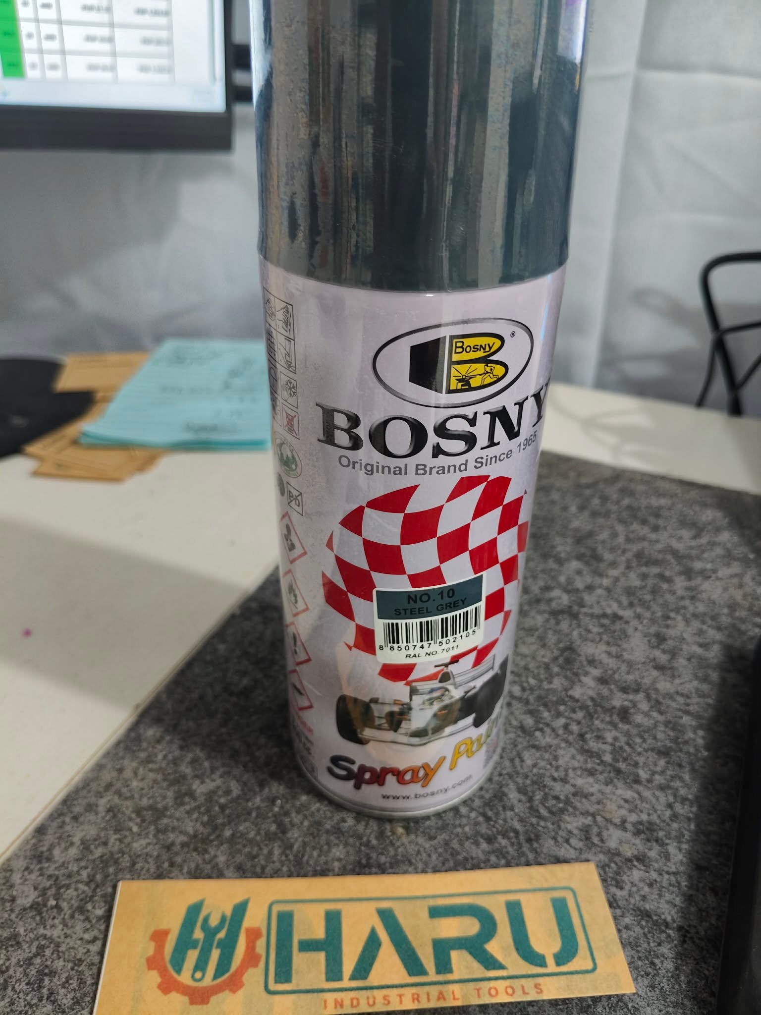 Spray Paint Steel Gray